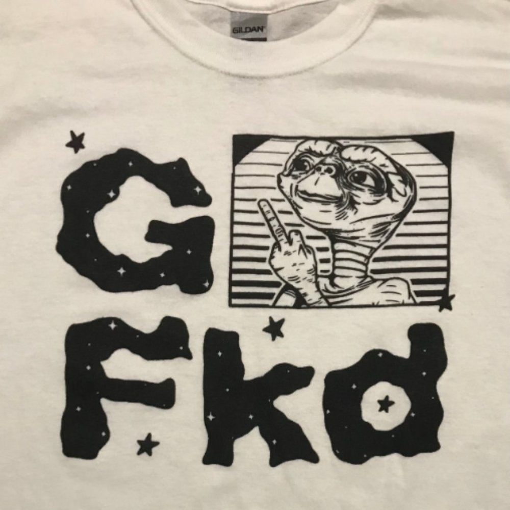 gET Fkd White Unisex T-Shirt